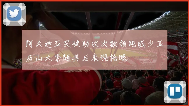 阿夫迪亚突破助攻次数领跑威少亚历山大紧随其后表现抢眼